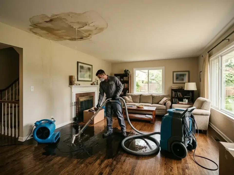 attic-pipe-burst-ceiling-drip-008 — frequently asked questions, Water Damage Restoration & Carpet Care in Walker Mill, MD